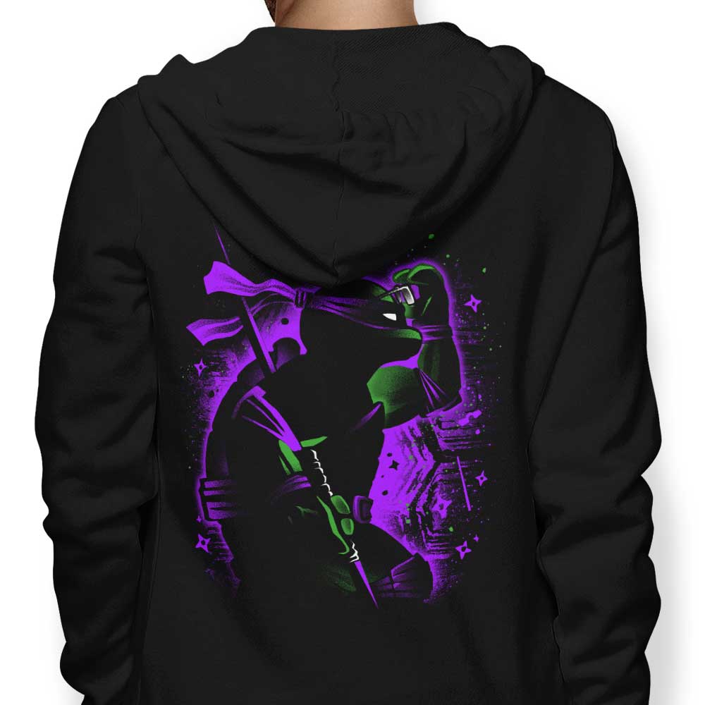 A Stylish Purple Hoodie Inspired by the Intellectual Ninja