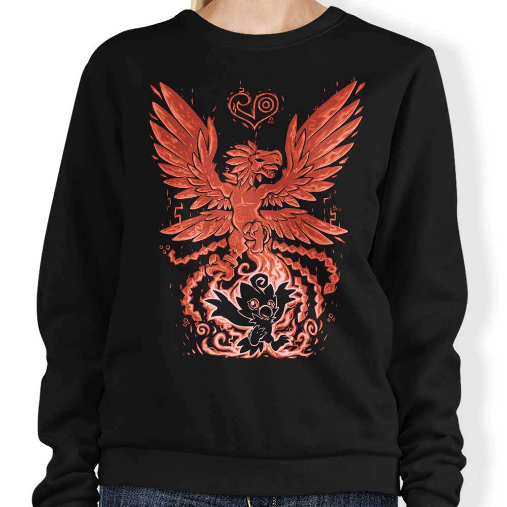 Digital Love Within - Fashionable Tech - Inspired Sweatshirt