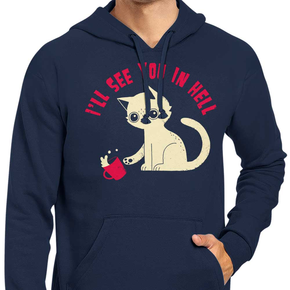 Stylish 'See You in Hell' DinoMike Hoodie for Trendy Wear