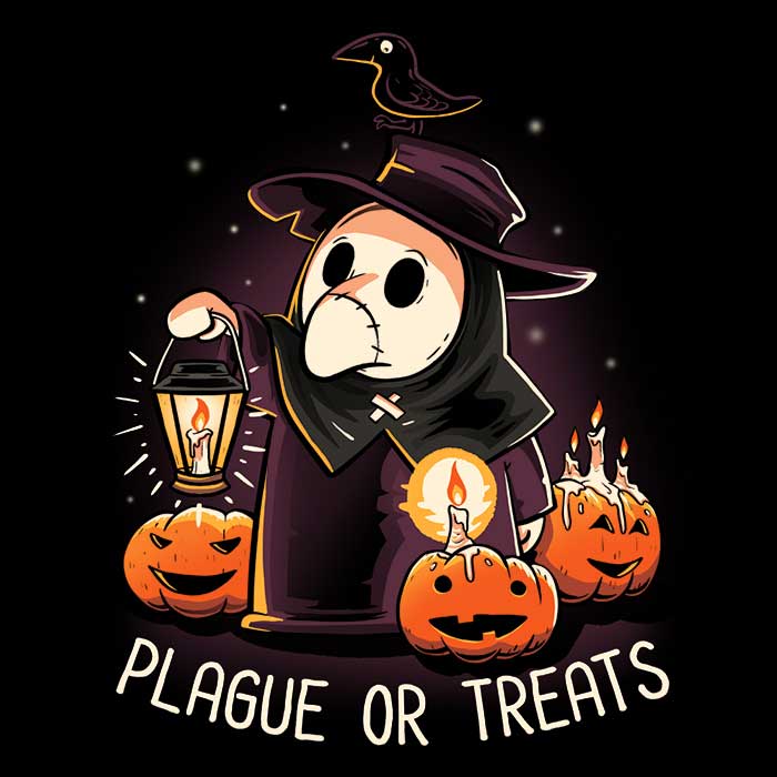 Koalatees 'Plague or Treat' Comfortable Zip - Up & Pullover Hoodies