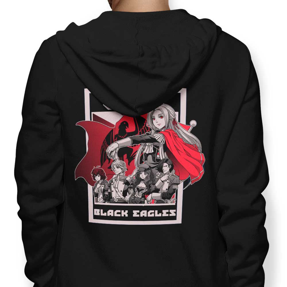 Stylish Black Eagles Membership Hoodie from Coinbox Tees