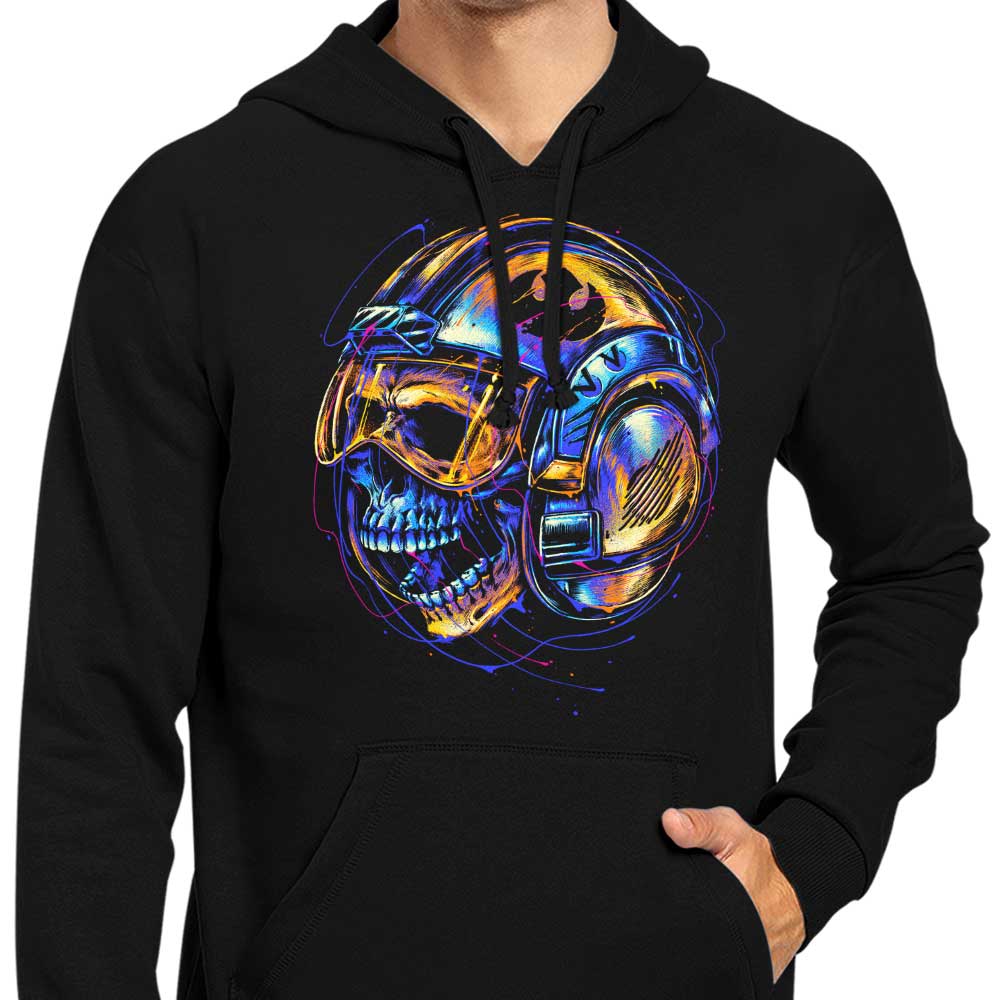 Vibrant Colorful Rebel Zip-Up and Pullover Hoodies in S - 4XL Sizes