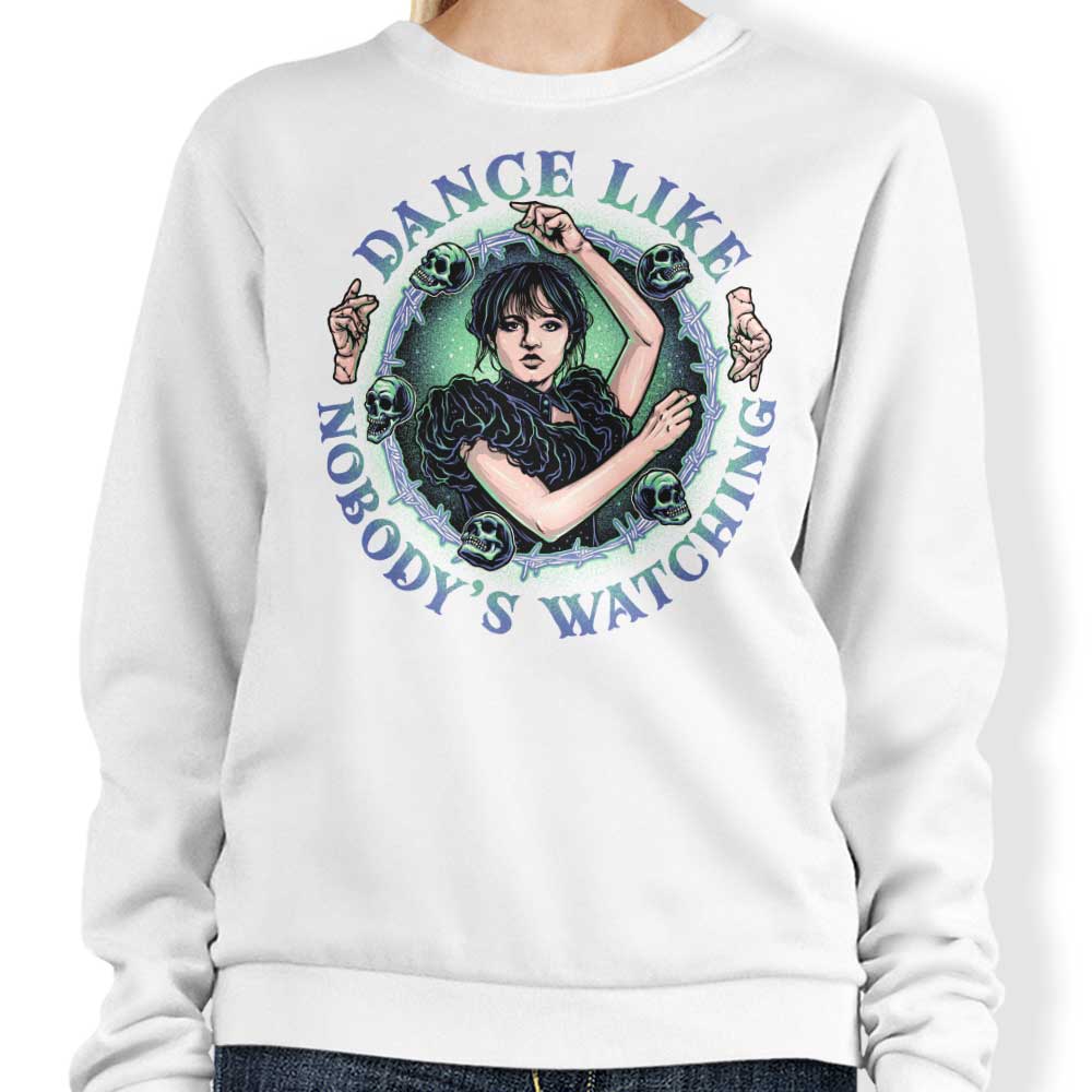 Dance Freely Without Concern - Momma Gorilla Crewneck Sweatshirt for Unrestrained Movement