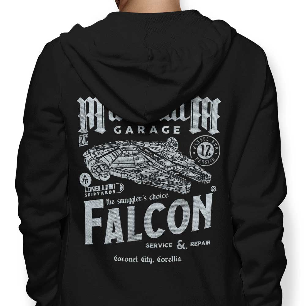Millennium Garage Branded Men's and Women's Hooded Sweatshirt