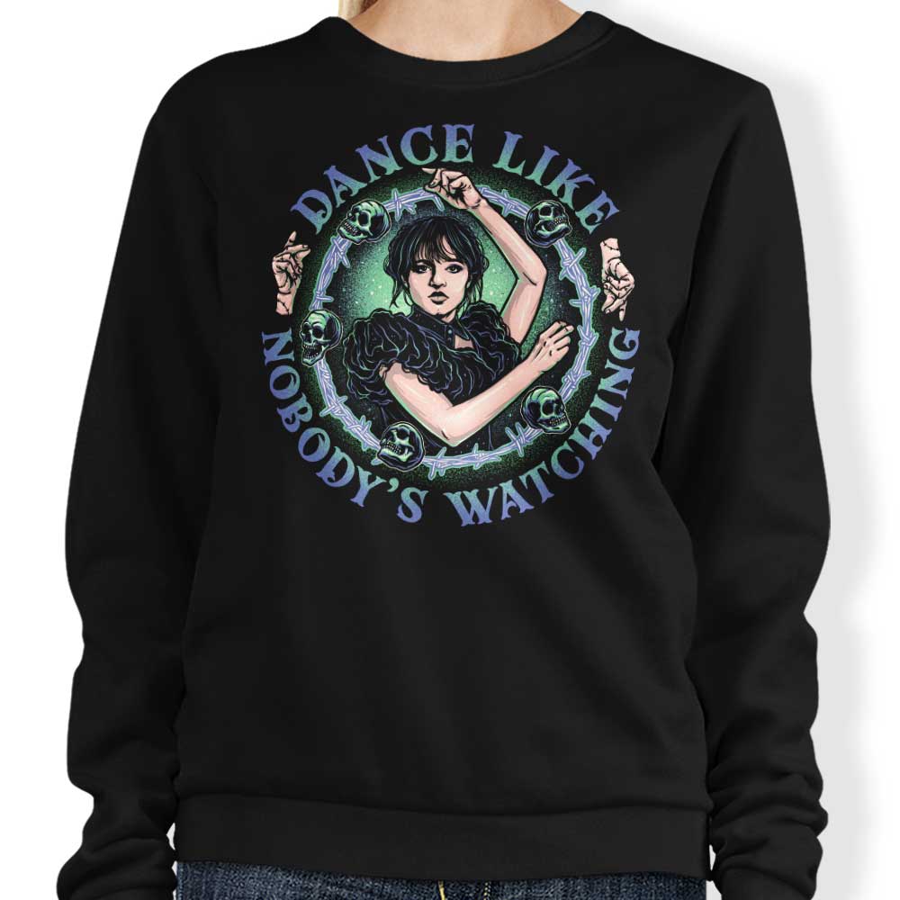 Dance Freely Without Concern - Momma Gorilla Crewneck Sweatshirt for Unrestrained Movement