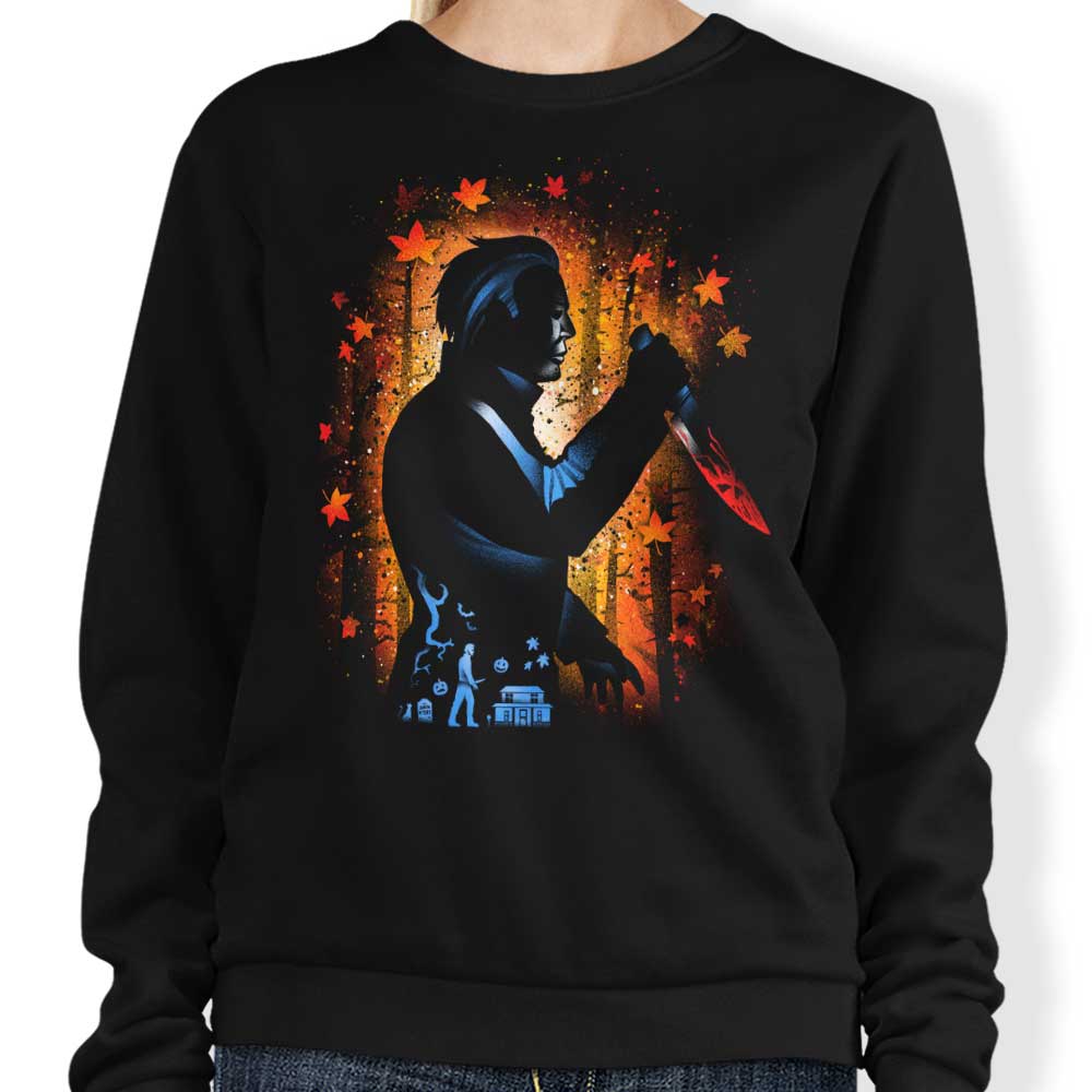 Alemaglia's Spooky Halloween Killer Sweatshirt for a Frightening Look