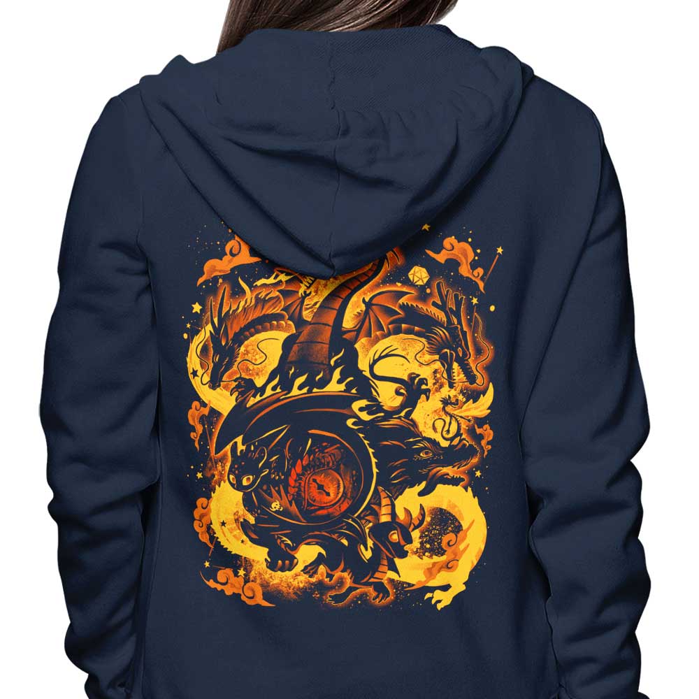 Dragon's Festival-themed Hoodie by Alemaglia