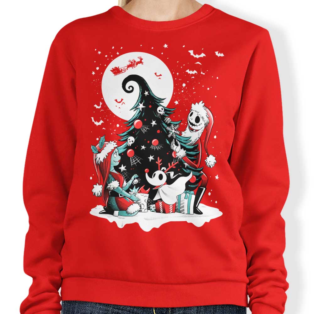 Alemaglia's Spooky Christmas Nightmare Sweatshirt