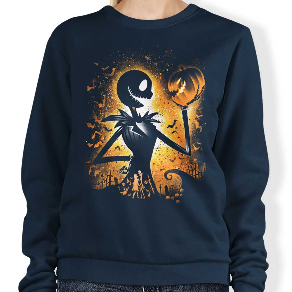 The Majestic King of Halloween - Stylish Sweatshirt
