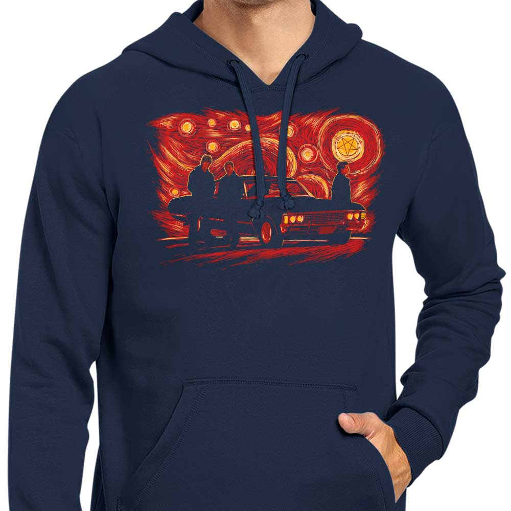 Ddjvigo's Alternative Starry Winchesters 8.5oz Cotton-Poly Hoodies