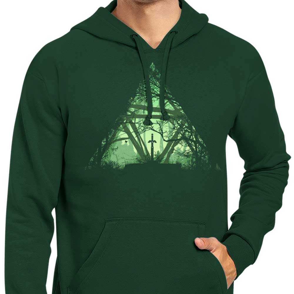 Stylish Tree Force Graphic Hoodie by Donnie Illustrations
