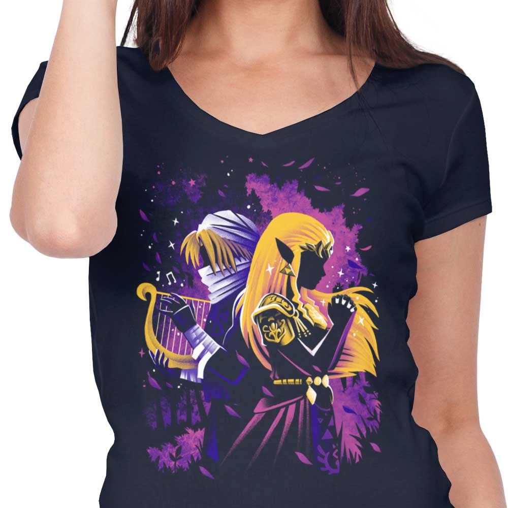 Alemaglia's Women's V-Neck - The Hope for Her People