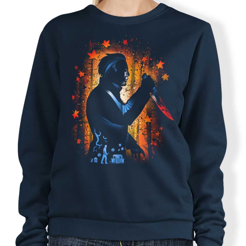 Alemaglia's Spooky Halloween Killer Sweatshirt for a Frightening Look
