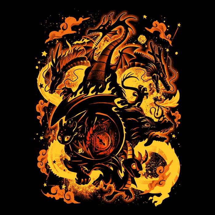 Dragon's Festival-themed Hoodie by Alemaglia