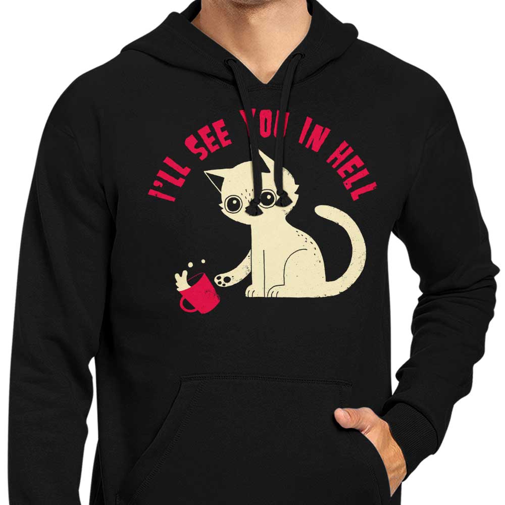 Stylish 'See You in Hell' DinoMike Hoodie for Trendy Wear