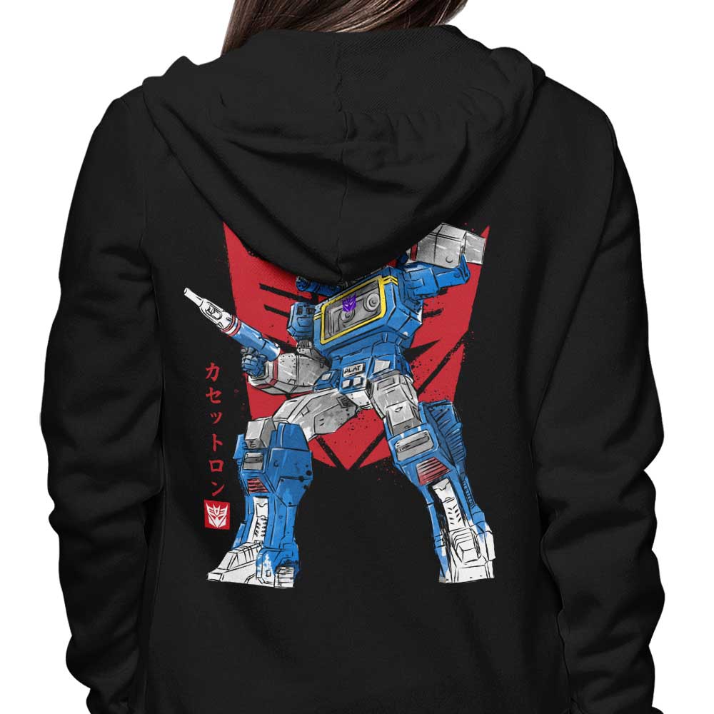 Dr. Monekers' Unique Sound Sumi-e Inspired Hoodie