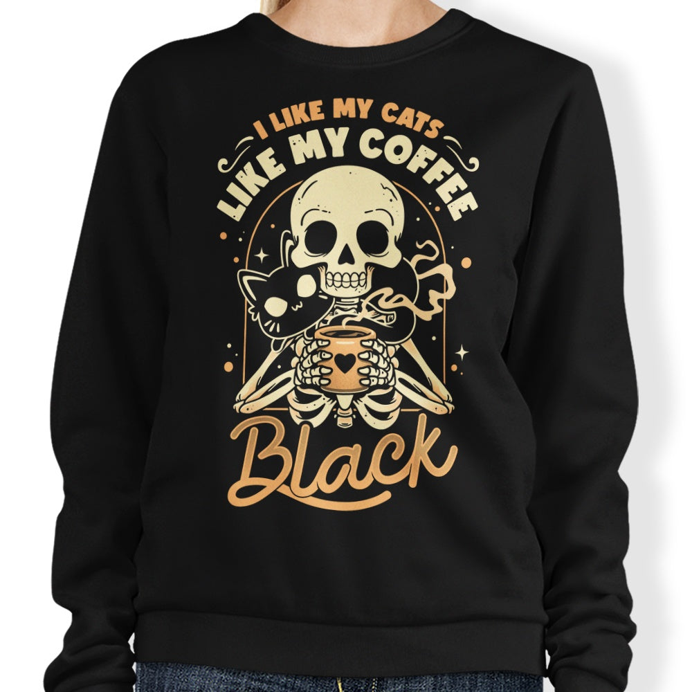 Cozy Cats and Coffee Sweatshirt for Comfort Lovers