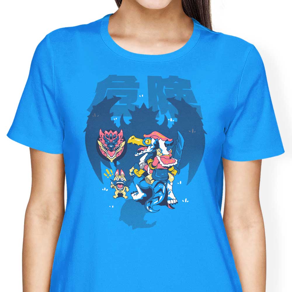 Sketchdemao's Women's 'Danger is Coming' Fashionable Apparel
