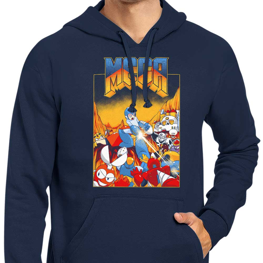 Epic Mega Doom Graphic Hoodie from Coinbox Tees