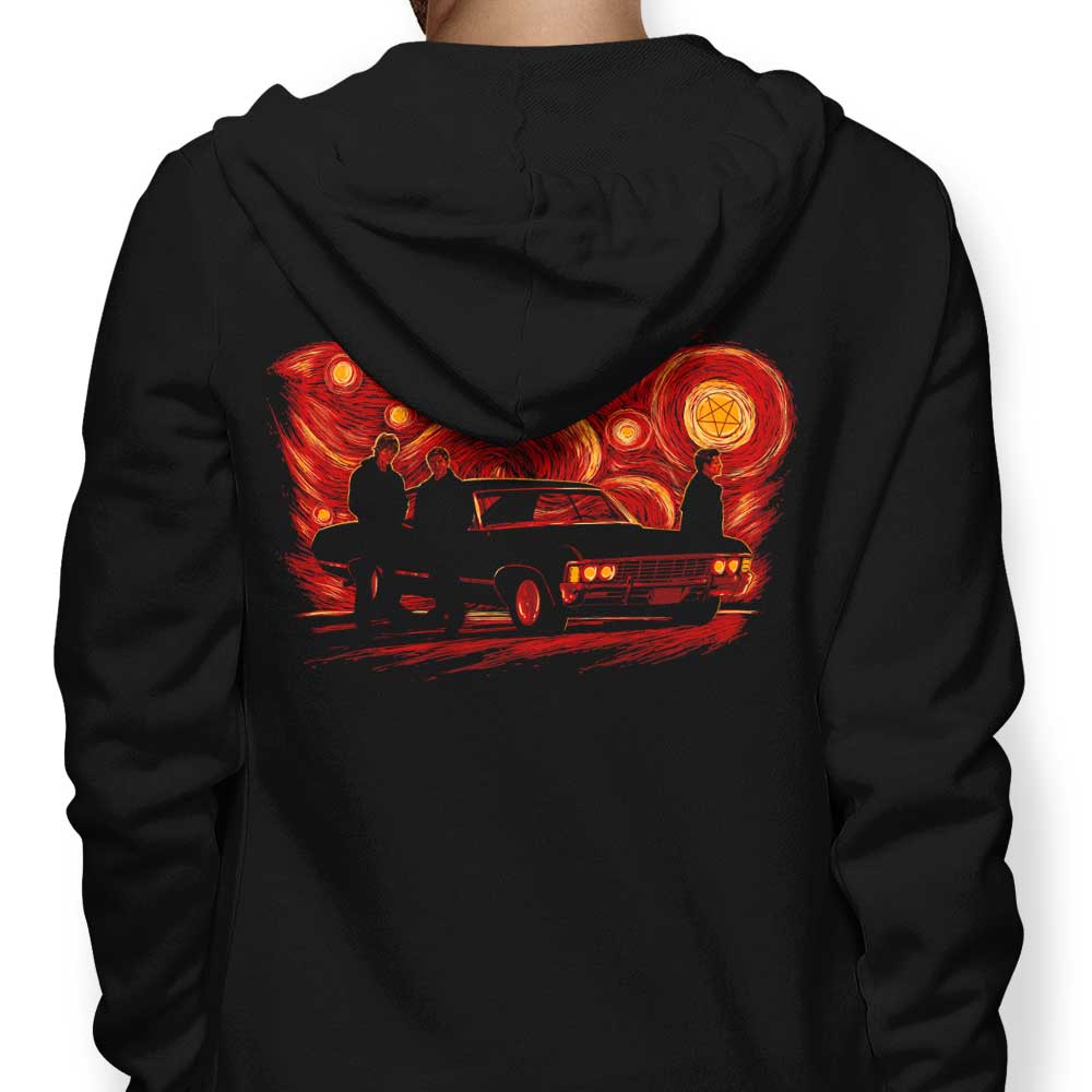 Ddjvigo's Alternative Starry Winchesters 8.5oz Cotton-Poly Hoodies