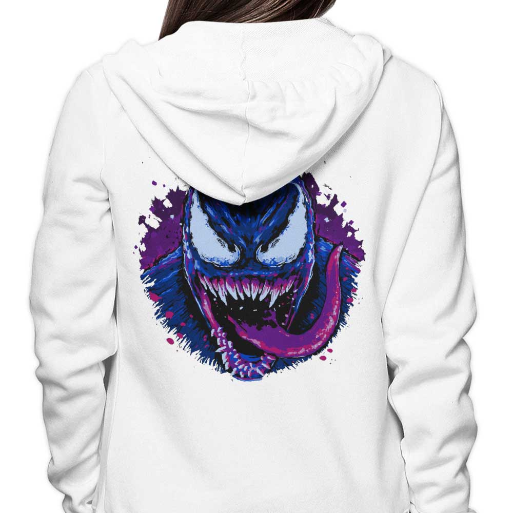 xMorfina's Stylish Dark Alien Zip-Up and Pullover Hoodies in S - 4XL