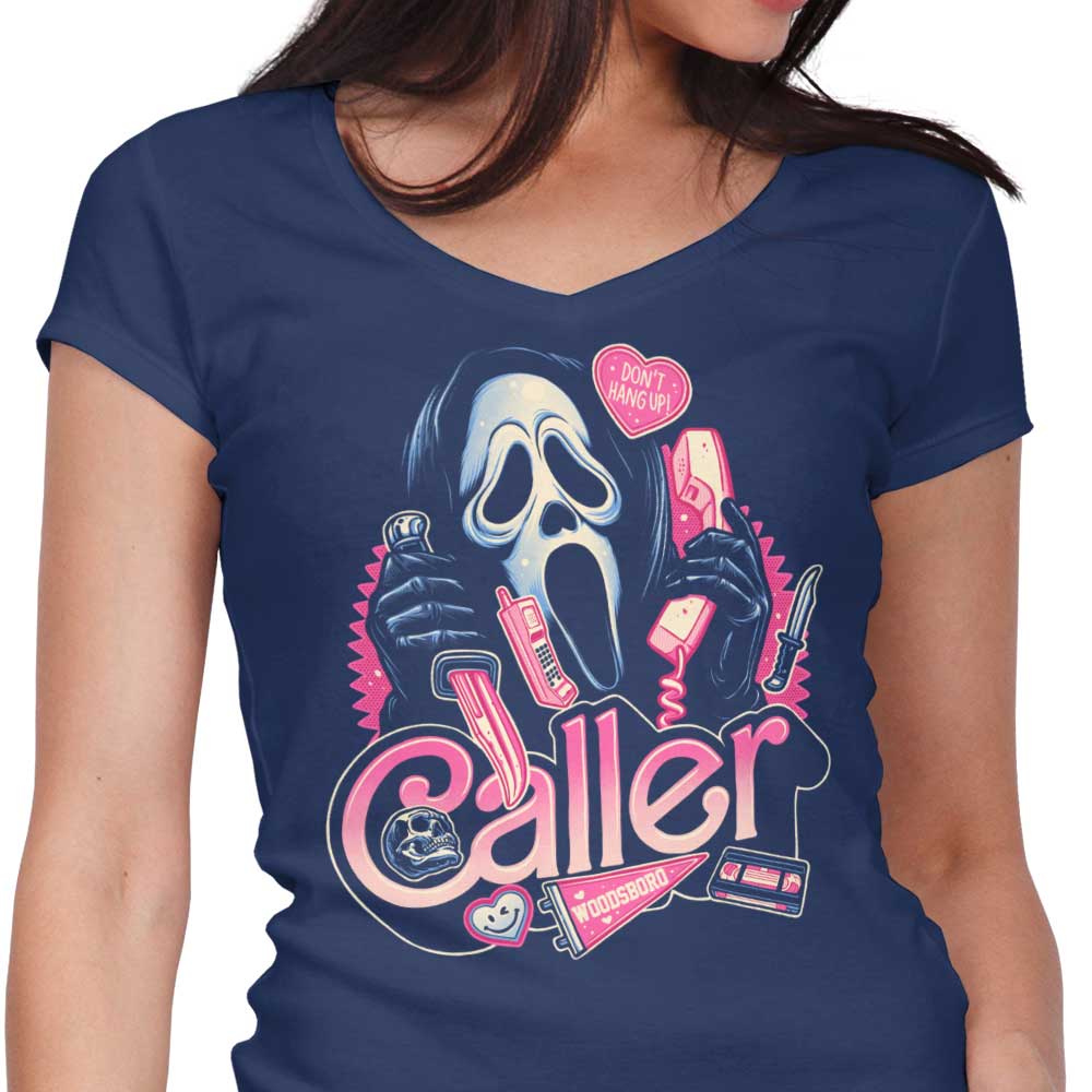 Caller Love - Stylish Women's V-Neck T-Shirt