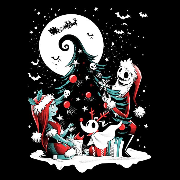 Alemaglia's Spooky Christmas Nightmare Sweatshirt