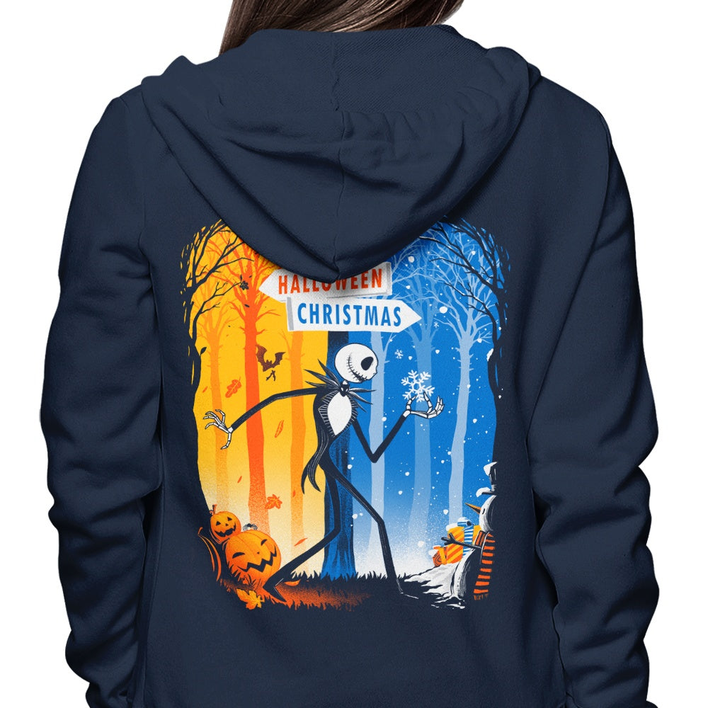 Two Worlds Stylish Unisex Hoodie