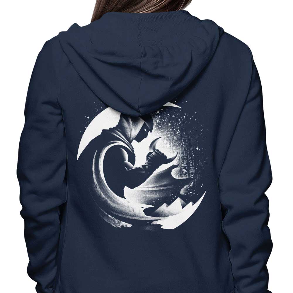 Alemaglia's Stylish Crescent Moon Zip-Up and Pullover Hoodies