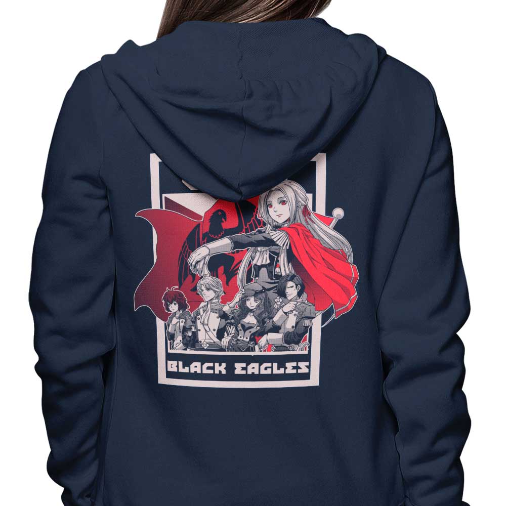 Stylish Black Eagles Membership Hoodie from Coinbox Tees