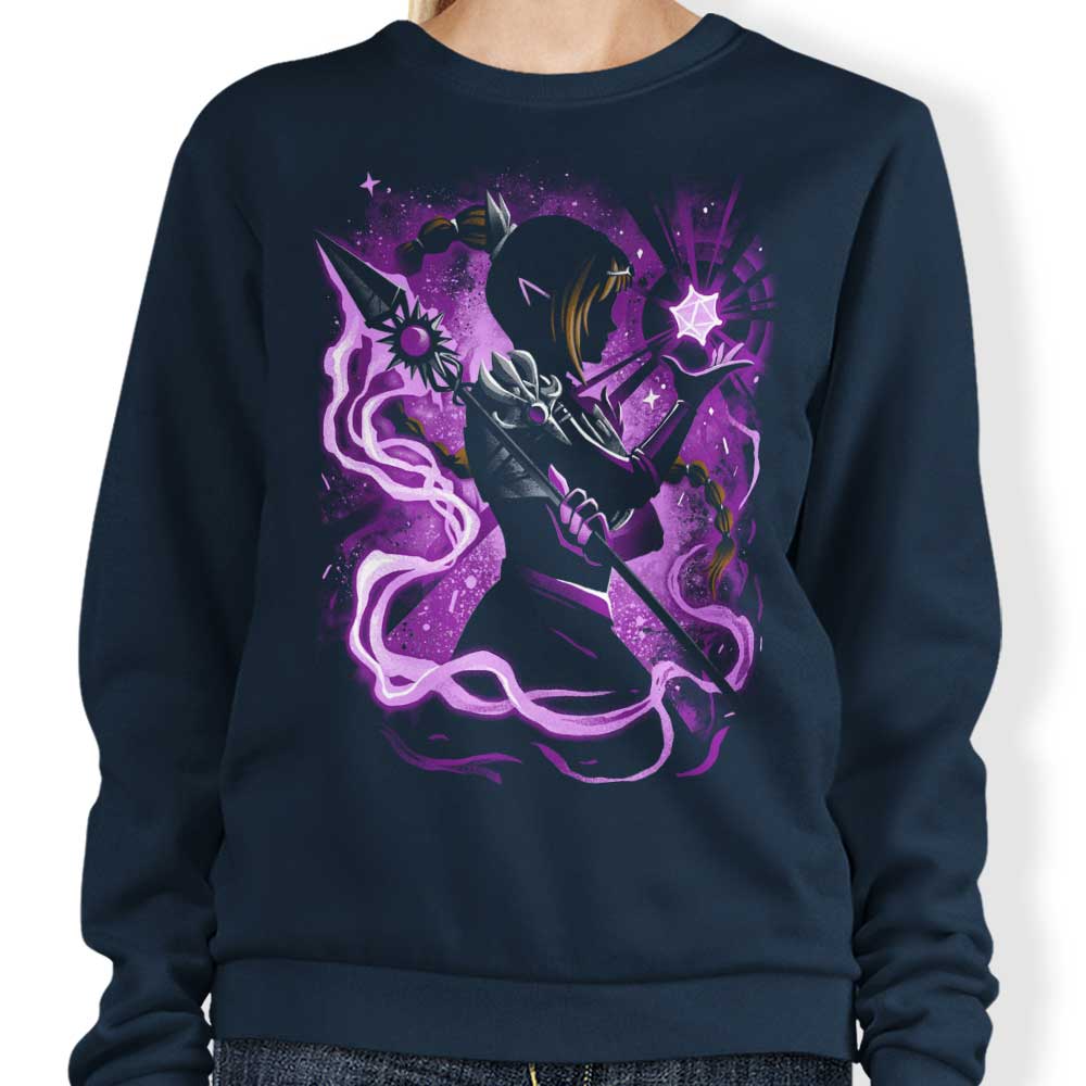 Stylish Shadow Heart Design Sweatshirt by Alemaglia