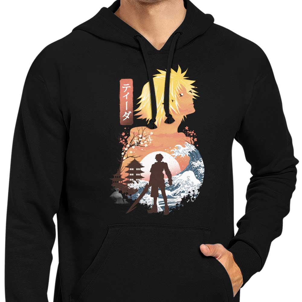 Stylish Tidus Ukiyo-e Inspired Zip Up and Pullover Hoodies