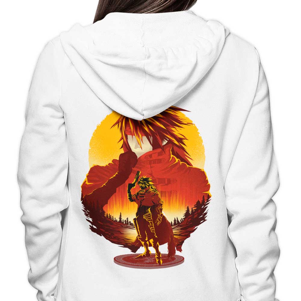 Hypertwenty's Stunning Crimson Sunset Hoodie