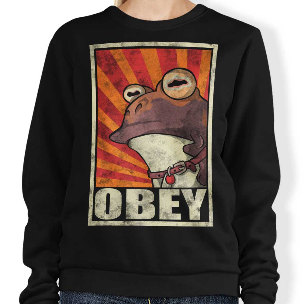 Obey Brand Crewneck Sweatshirt by Firebeard