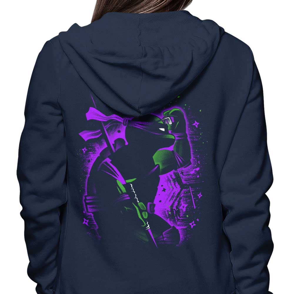 A Stylish Purple Hoodie Inspired by the Intellectual Ninja