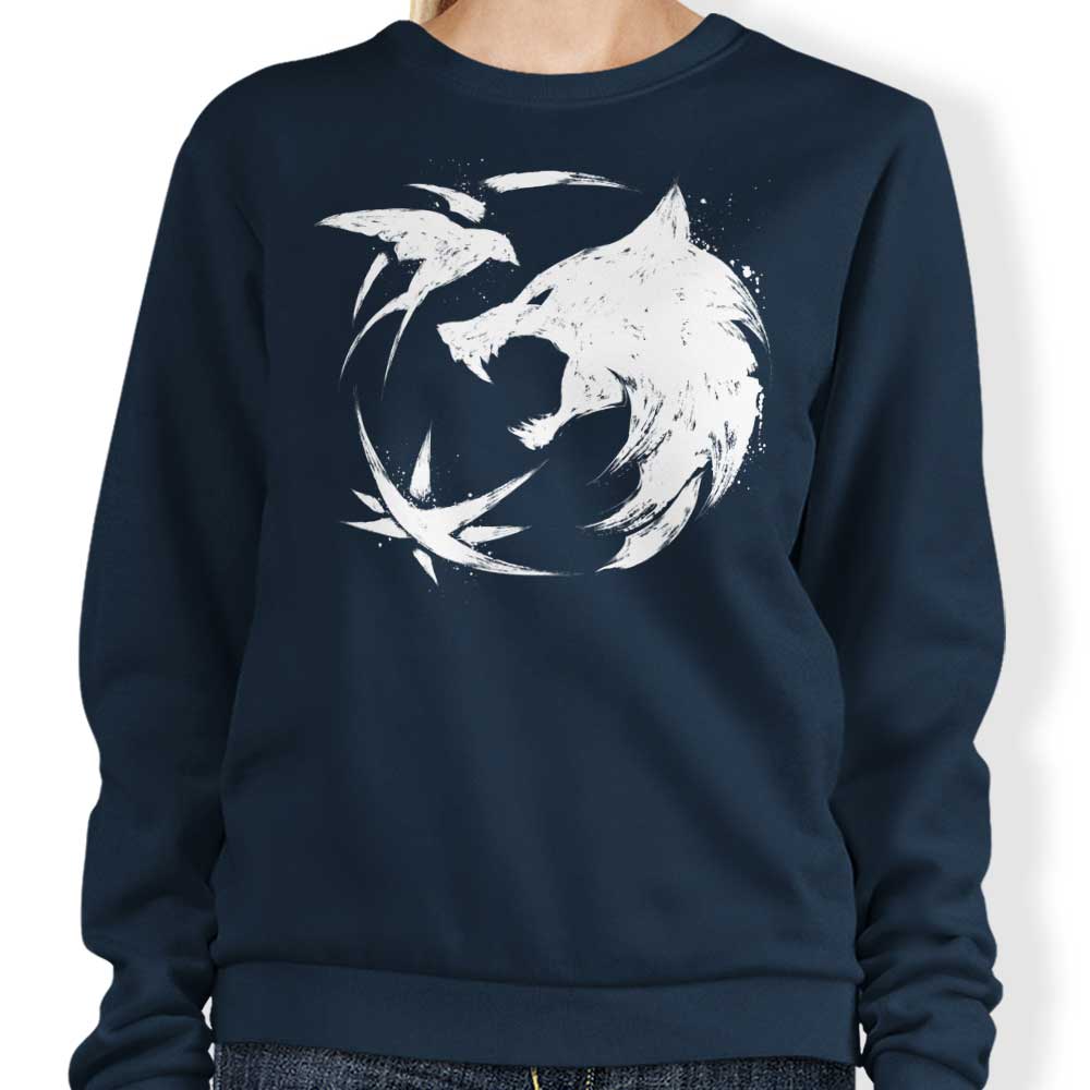 Wild Wolf Branded Crewneck Sweatshirt by Dr. Monekers