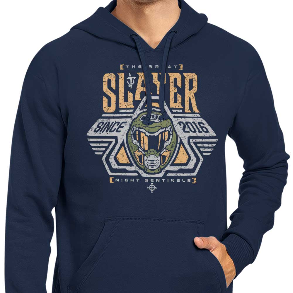 Olipop's Space Slayer Marine 8.5 - oz Zip - up & Pullover Hoodies