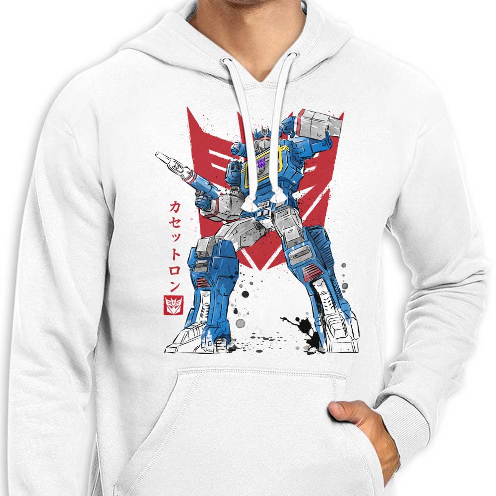 Dr. Monekers' Unique Sound Sumi-e Inspired Hoodie