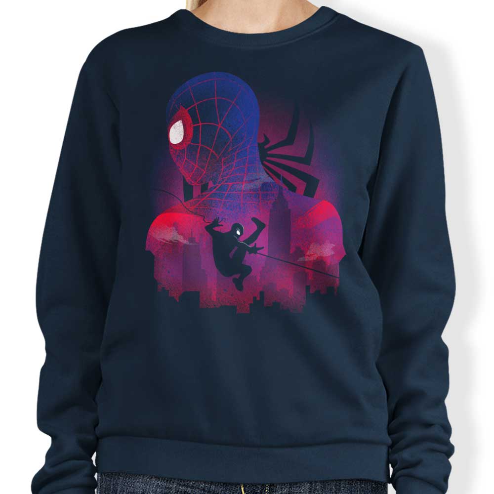 Stylish Spin Design Sweatshirt by Donnie Illustrations