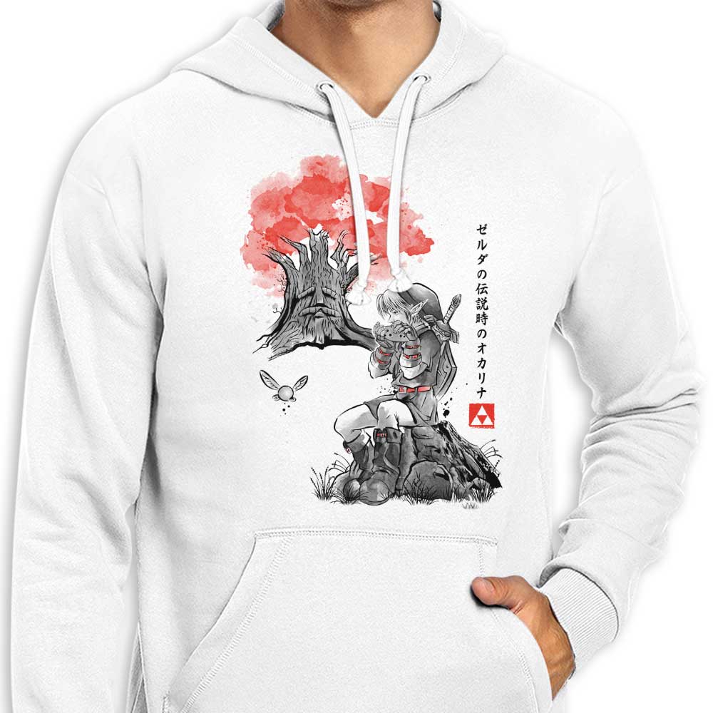 Dr. Monekers' Magnificent Great Deku Sumi - e Zip - Up and Pullover Hoodies