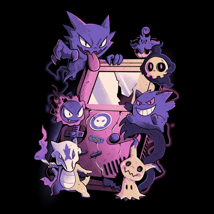 Arigatees Women's V-Neck Ghost Game T-Shirt