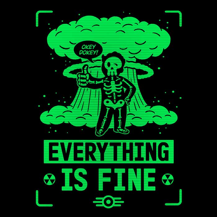 Stylish Women's V-Neck T-Shirt Inspired by Nuclear Boy Design