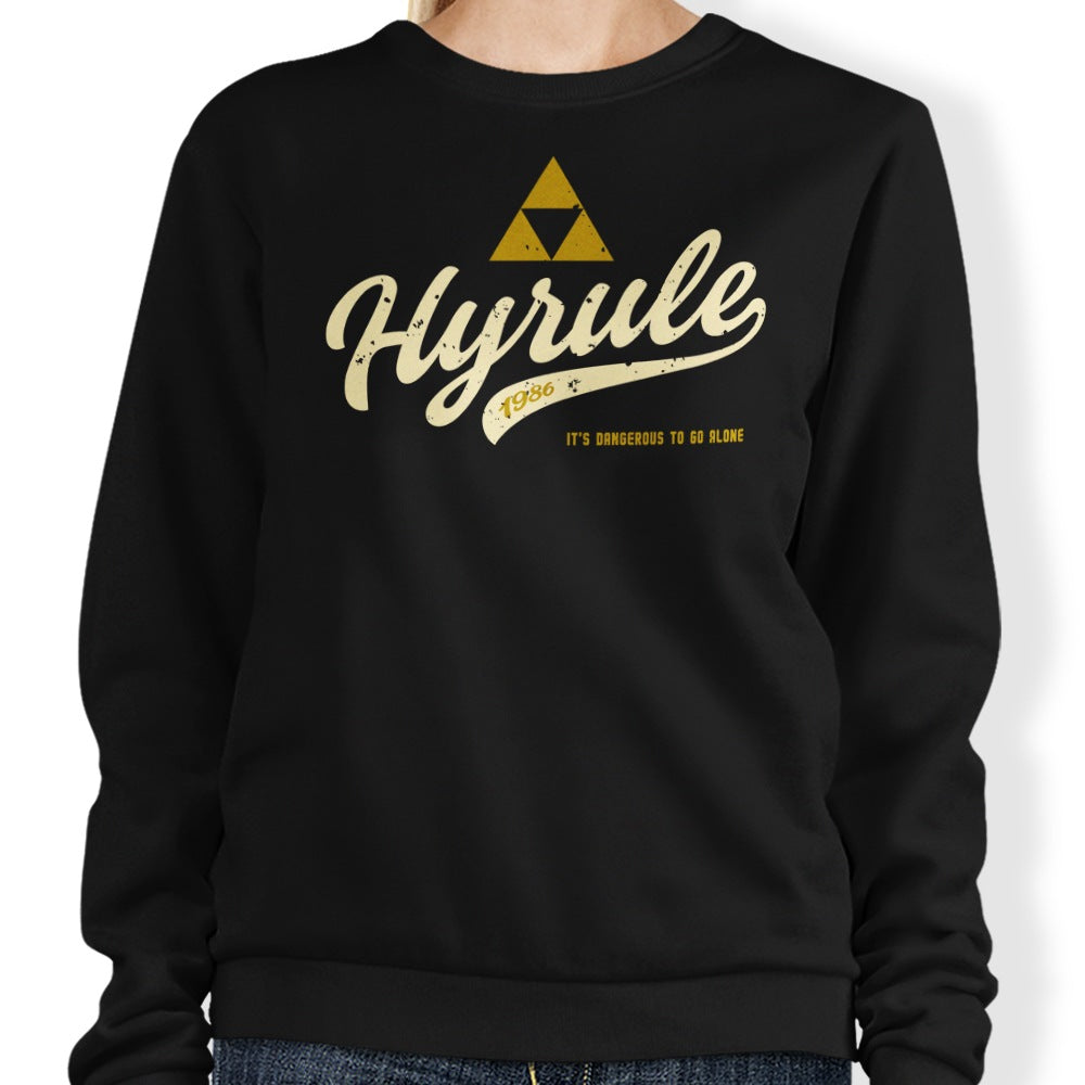 Vintage Hyrule Retro Style Sweatshirt for Classic Lovers