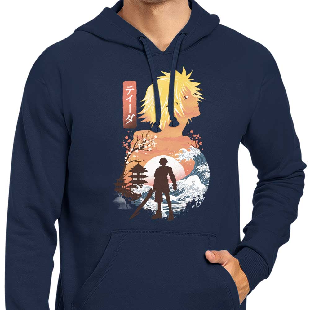 Stylish Tidus Ukiyo-e Inspired Zip Up and Pullover Hoodies