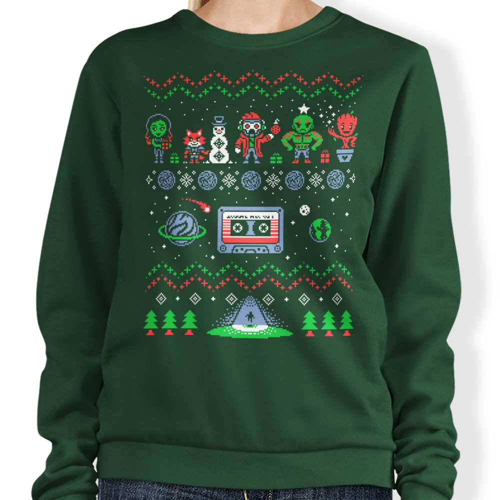 Comfortable Holiday Guardians Crewneck Sweatshirt in S - 4XL Sizes