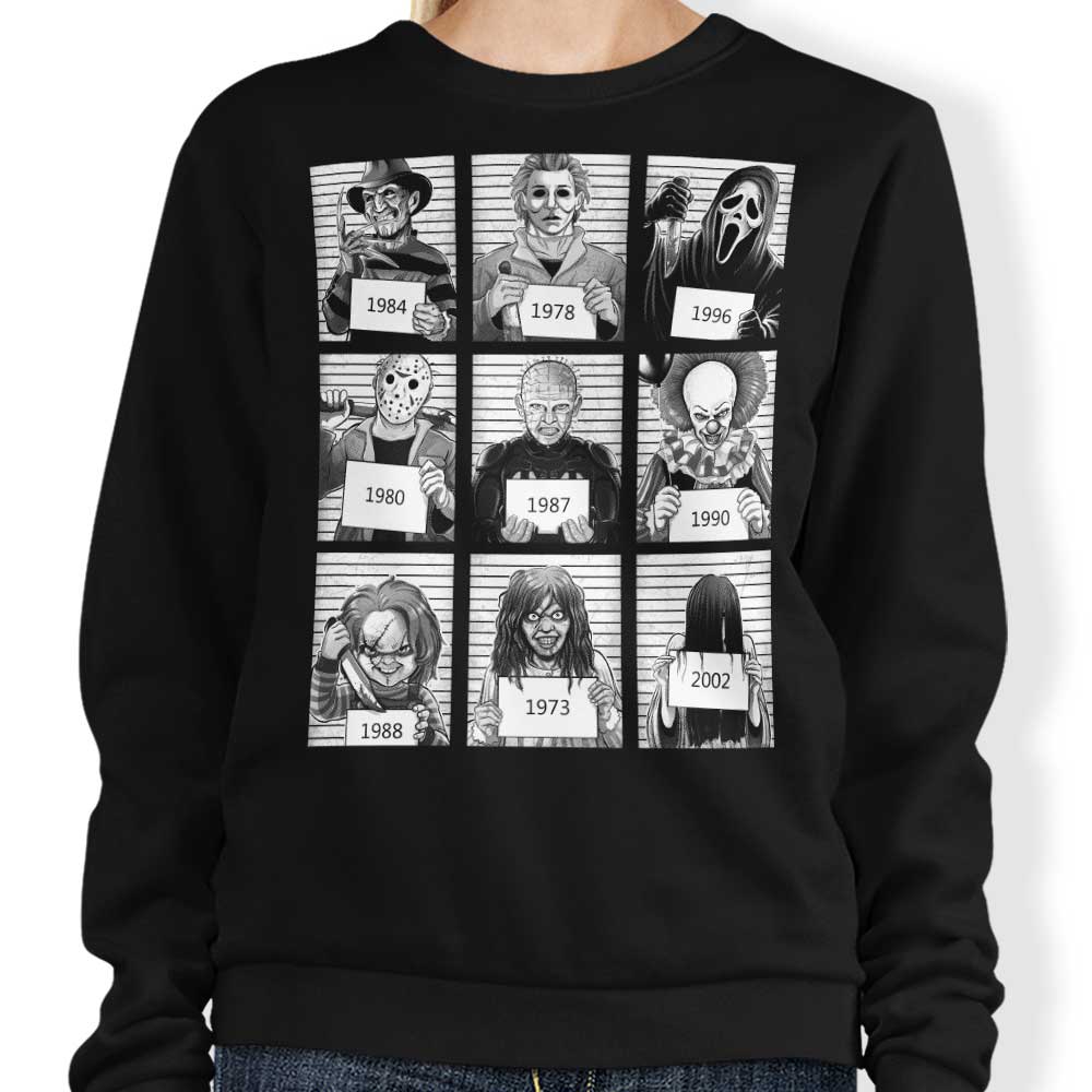 Alemaglia's Spooky Prison Horror Sweatshirt
