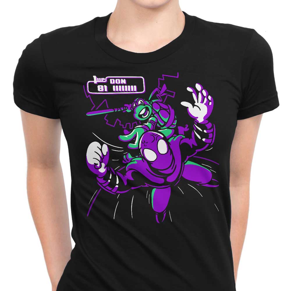 Fitas Artwork Arcade Donnie Women's Fashionable T-Shirts