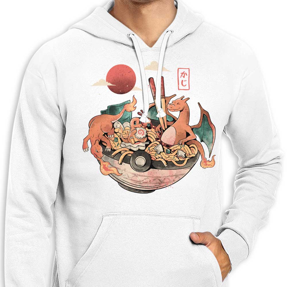 Stylish Fire Bowl-Inspired Hoodie by Arigatees