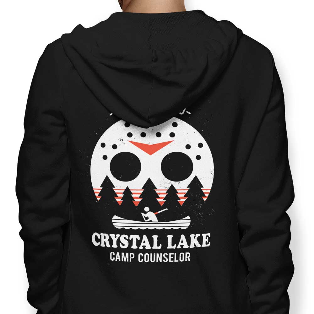 DinoMike's Crystal Lake Camp Counselor Comfortable Zip-Up and Pullover Hoodies