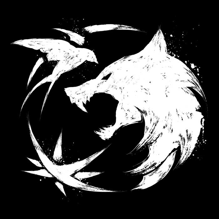 Wild Wolf Branded Crewneck Sweatshirt by Dr. Monekers